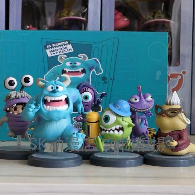 Mô hình sưu tầm blind box nhà máy quái vật hot trend