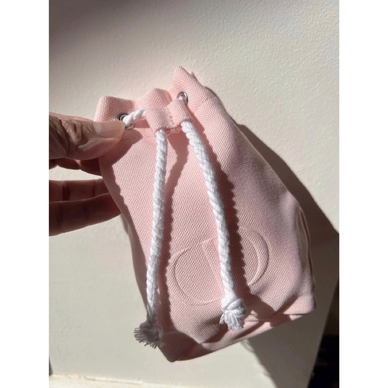 Túi vải DIOR hồng - Tách set