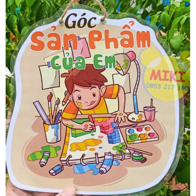 GÓC HỌC TẬP, GÓC LỚP, GÓC TRANG TRÍ