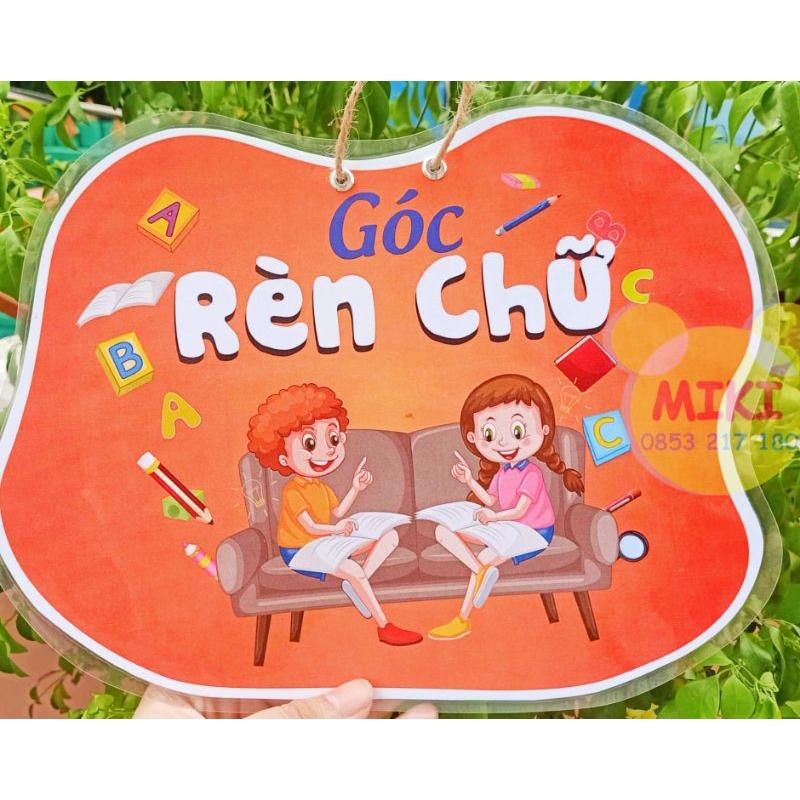 GÓC HỌC TẬP, GÓC LỚP, GÓC TRANG TRÍ