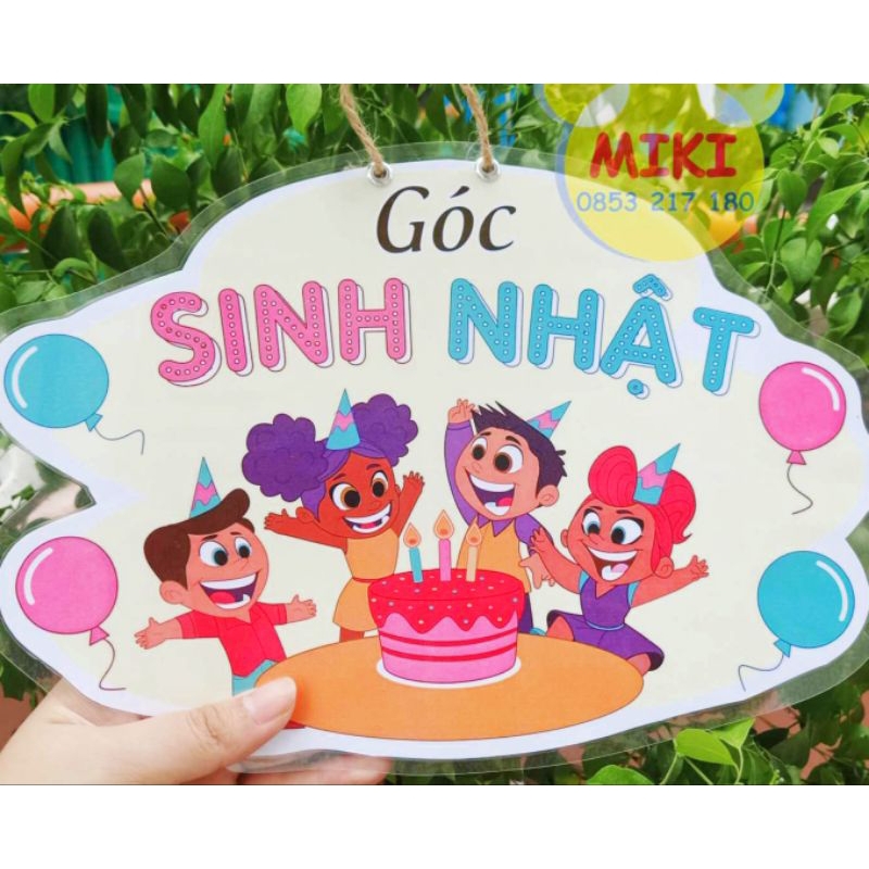 GÓC HỌC TẬP, GÓC LỚP, GÓC TRANG TRÍ