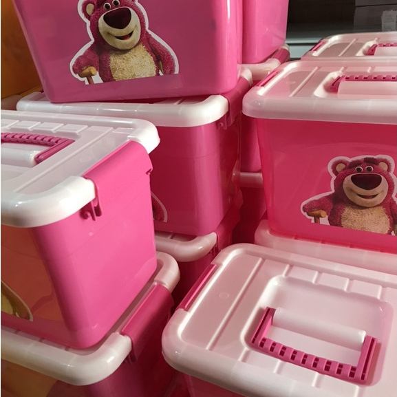 Xô 10 gói giấy ướt gấu dâu