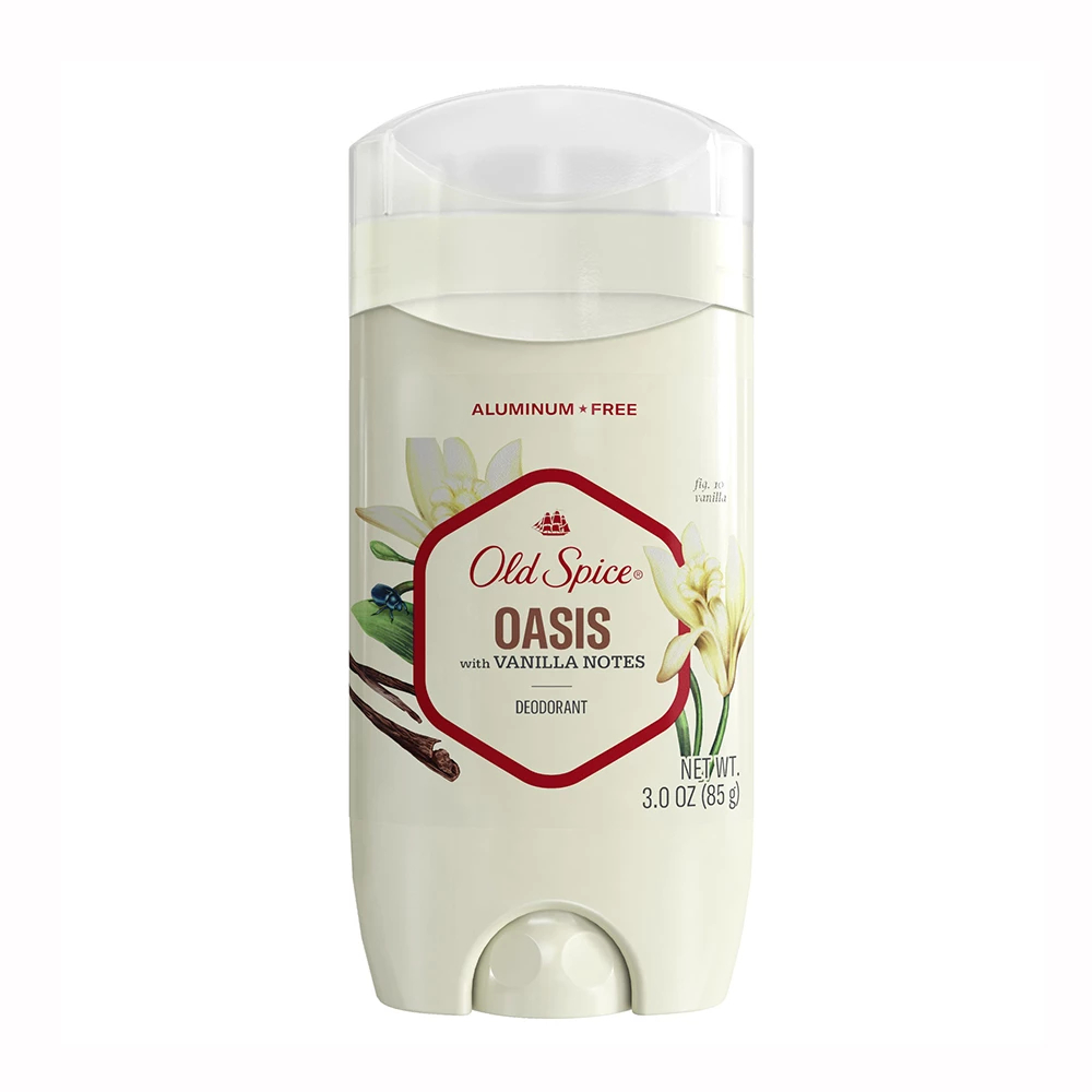 Lăn Khử Mùi Old Spice Oasis With Vanilla Notes 85g (Sáp Xanh)