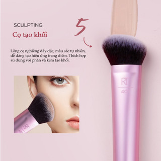 Bộ Cọ 5 Cây Cho Mặt RT REAL TECHNIQUES Face Essentials