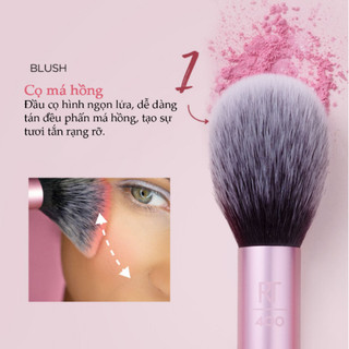 Bộ Cọ 5 Cây Cho Mặt RT REAL TECHNIQUES Face Essentials
