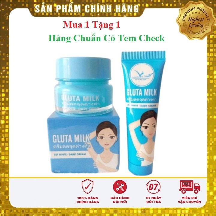 Kem Thâm Gluta Milk Thái Lan Mua 1 Tặng Thêm 1