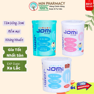 Tăm bông Jomi kháng khuẩn Cho trẻ sơ sinh, trẻ nhỏ và người lớn - Minpharmacy