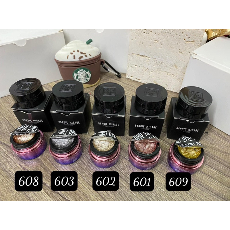 Gel Nhũ Barbie Tổng 6 Màu