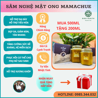 Hồng Sâm Nghệ Mật Ong💚Mamachue💚CHÍNH HÃNG💚Nghệ💚Sâm💚Mật Ong💚Hỗ Trợ Dạ Dày💚Đẹp Dao