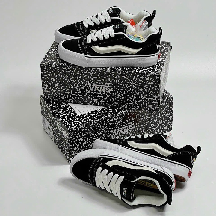 Giày Vans Vault Knu Skool VR3 x Imran Potato, Giày Thể Thao Potato cao cấp Full Box Bill.