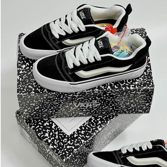 Giày Vans Vault Knu Skool VR3 x Imran Potato, Giày Thể Thao Potato cao cấp Full Box Bill.