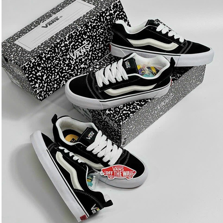 Giày Vans Vault Knu Skool VR3 x Imran Potato, Giày Thể Thao Potato cao cấp Full Box Bill.
