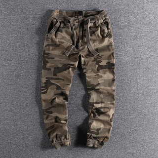 Quần jogger nam kaki lưng thun màu camo ARM-1312