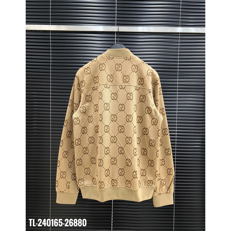 🔥Hot🔥Áo bomber Gucci monogram thiết kế hot trend Nam nữ New 2023