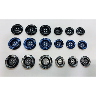 10 nút áo vest lý minh 4 lỗ size 16mm-20mm