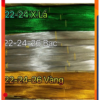 40 sợi kẽm xi làm hoa handmade size #22 #24 #26