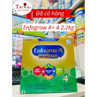 Sữa enfa a+ 4 hộp 2,2kg