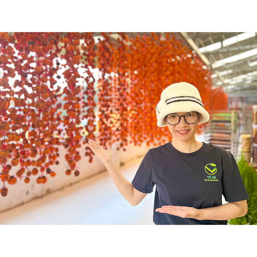 VG FARM Hồng Treo Gió Kem Vip  Đà Lạt - đặc sản mùa thu Đà Lạt