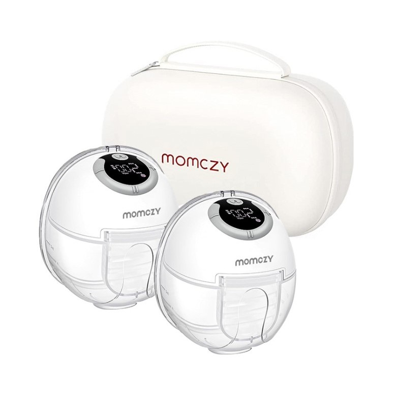 Máy hút sữa rảnh tay không dây NHÀ GẤU MOMCZY32  Hút ÊM Không Đau - Nhỏ Gọn - CHÍNH HÃNG