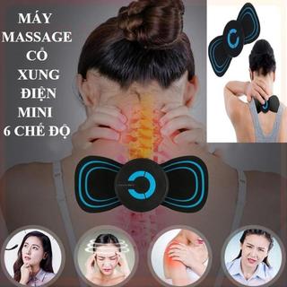 Máy massage Điện Thông Minh, Miếng Dán Masage Xung Điện Chân, Cổ, Vai, Gáy Kèm 10 Chế Độ Rung Masage Xoa Bóp Giảm Đau