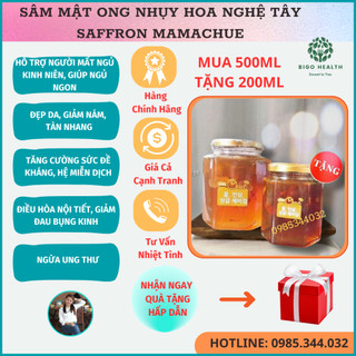 Saffron Sâm Mật Ong Nhuỵ Hoa Nghệ Tây. Cân Bằng Giấc Ngủ. Mờ Thâm Nám. Tăng Cường Trí Nhớ. Đẹp Da