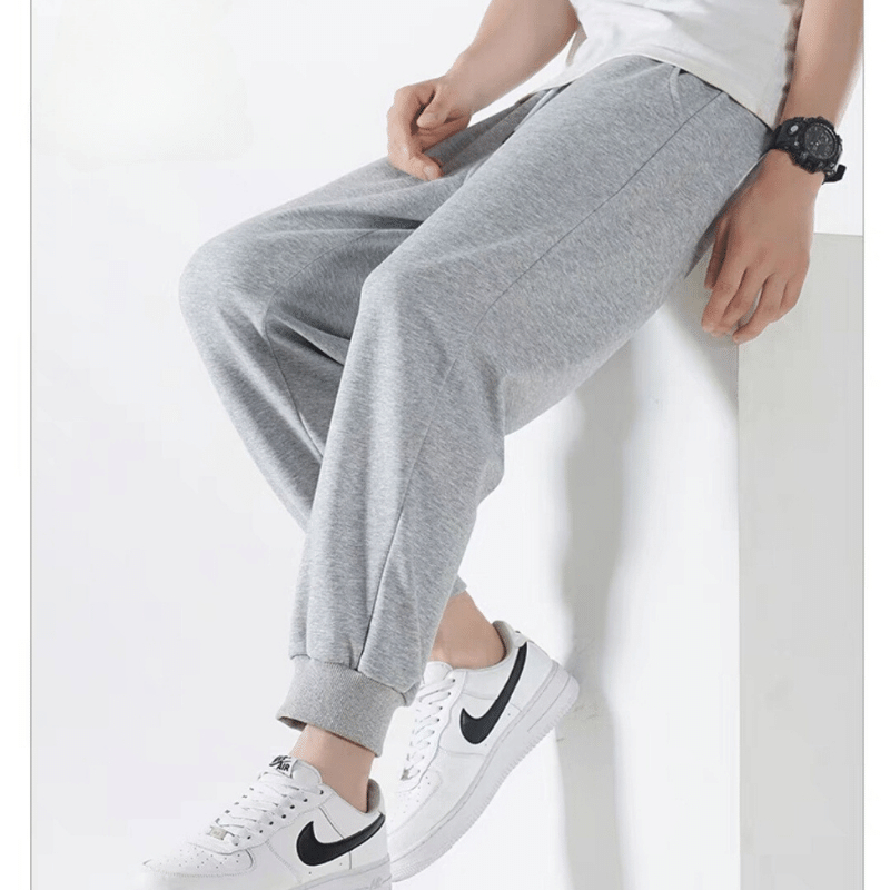 40-100kg Quần jogger nam nữ thun da cá/nỉ bigsize thể thao/gym