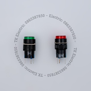 Nút nhấn IDEC có đèn phi 16- nhấn nhả