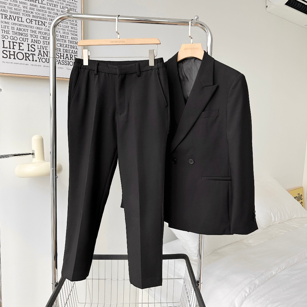 BỘ BLAZER HAI NÚT- CHUOTCONG 2531