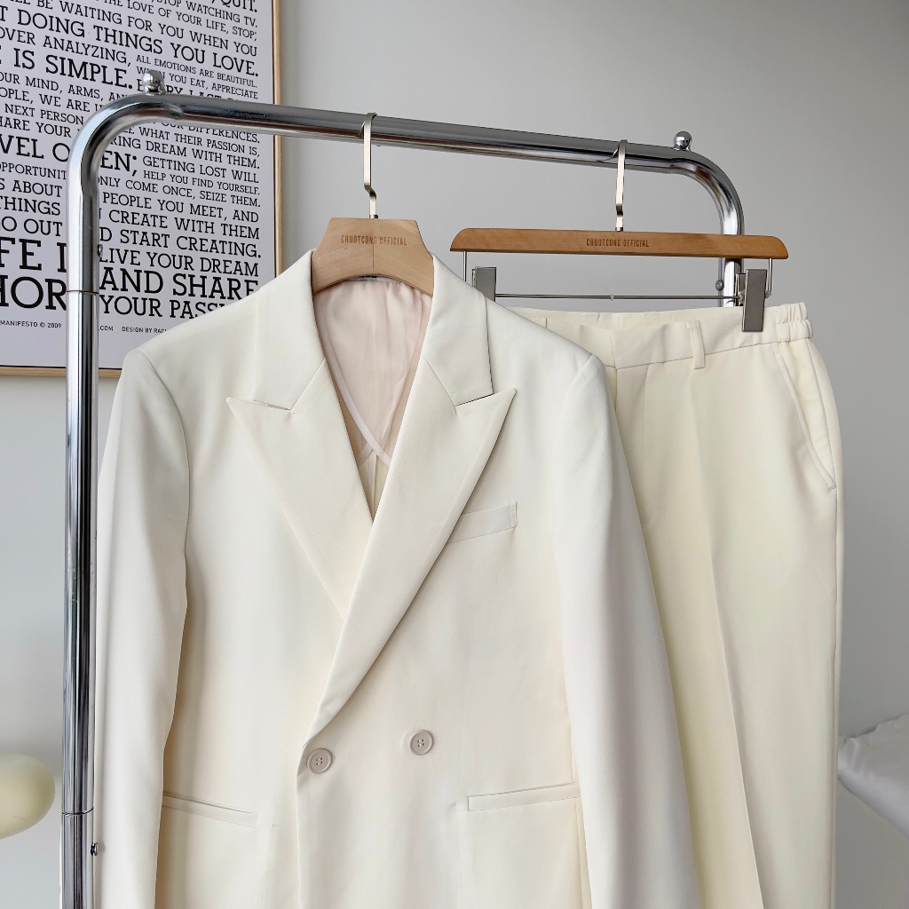 BỘ BLAZER HAI NÚT- CHUOTCONG 2531