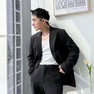 BỘ BLAZER HAI NÚT- CHUOTCONG 2531