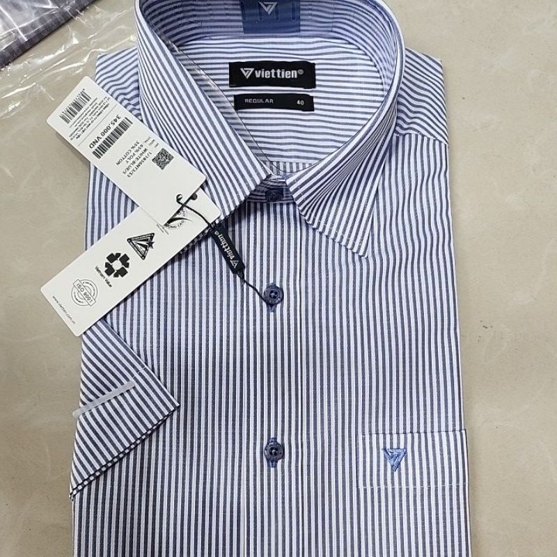 Áo somi Tay ngắn size M