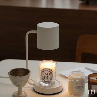 [TẶNG KÈM 2 BÓNG] ĐÈN ĐỐT NẾN THƠM EMMO BLISS (Chưa kèm nến)