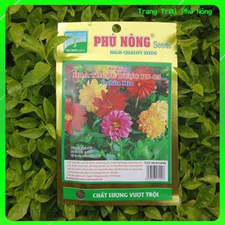 Hạt Giống Hoa Thược Dược Mix PN-05 Phú Nông - Gói 200mg - Dahlia Mix