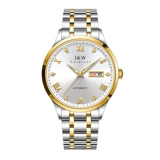Đồng Hồ Cơ Nam I&W 679G2 Chính Hãng Dây Thép Automatic Carnival
