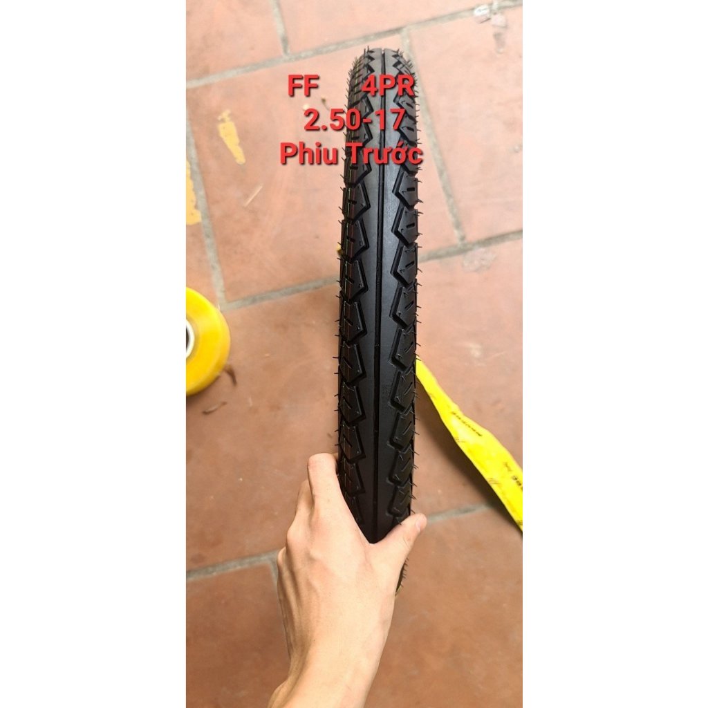 Lốp  xe Futrer vỏ trước 250-17 & vỏ sau 275-17 hiệu vanlok