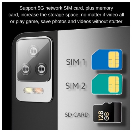 2023 Máy tính bảng 5G Samsung Galaxy S12 + Máy tính bảng 12 inch 16GB + 512GB Máy tính bảng học tập cho máy tính bảng HD