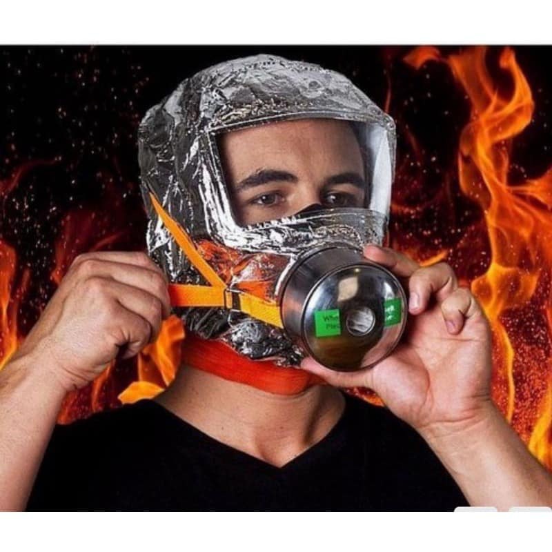 Mặt Nạ Phòng Độc Chống Khói- Mặt Nạ Thoát Hiểm Phòng Ngạt Khói