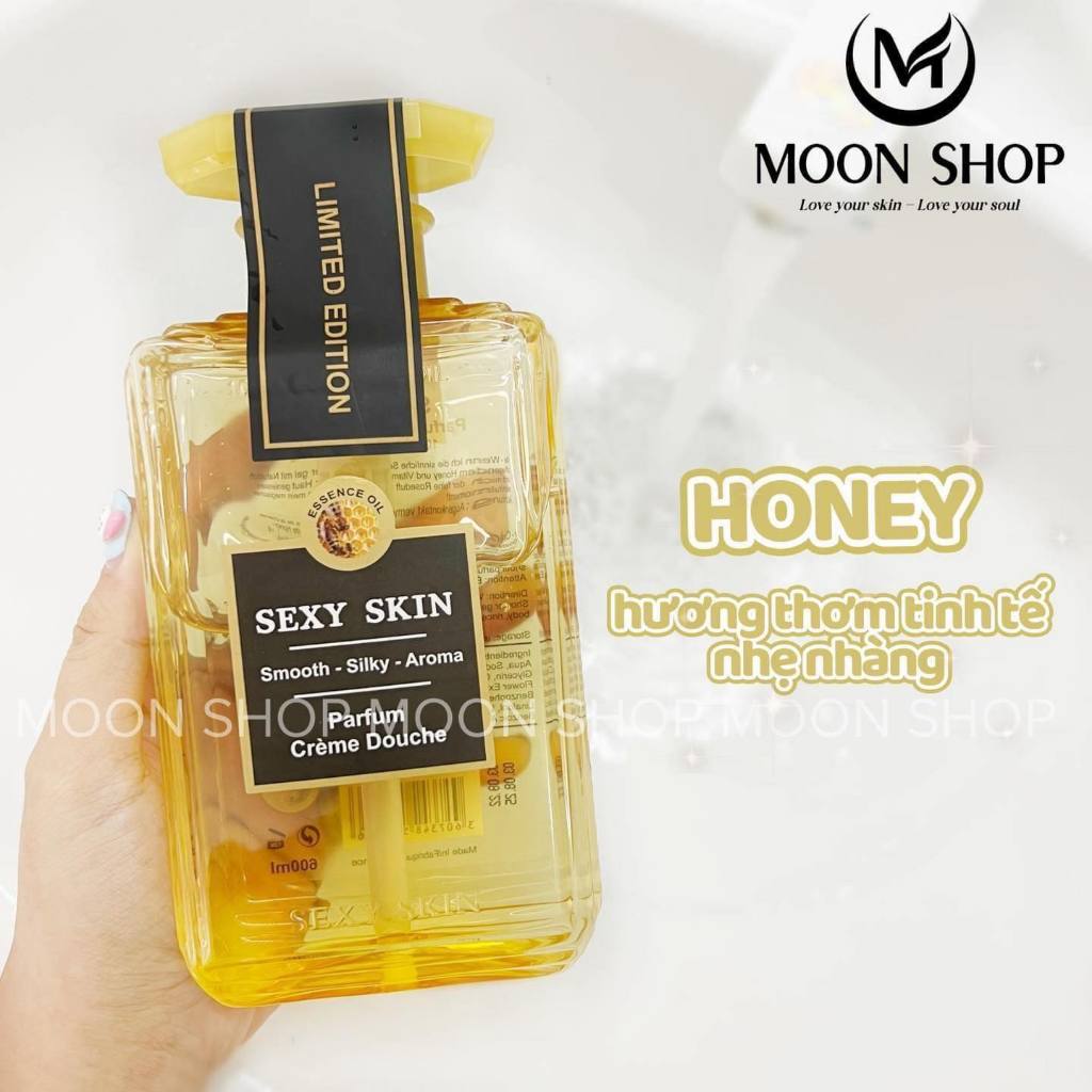 SỮA TẮM SEXY SKIN 600ML - CHAI