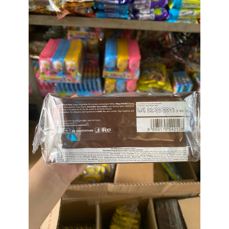 Sỉ 1 bịch nabati  cả thùng ib