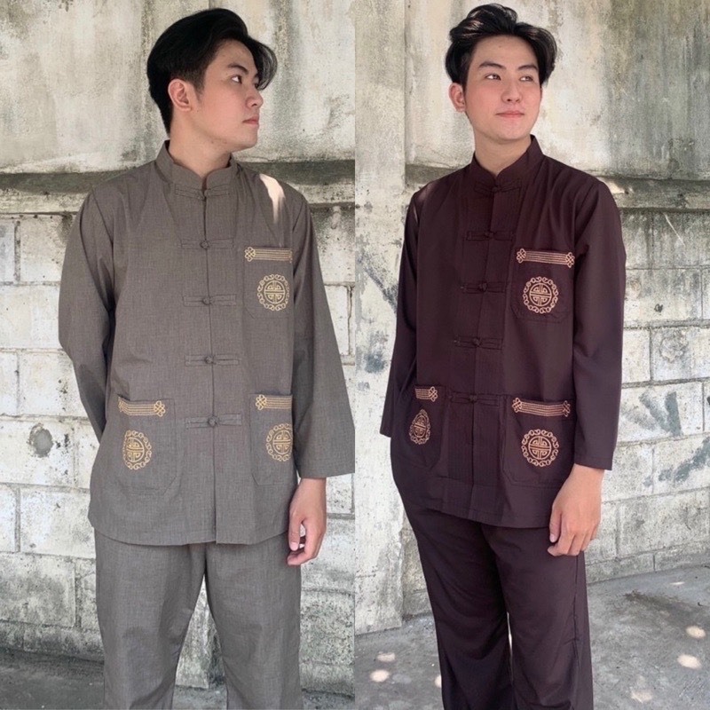 ĐỒ LAM ĐI CHÙA # MẪU LÃNH TỰ THÊU TÚI TAY DÀI