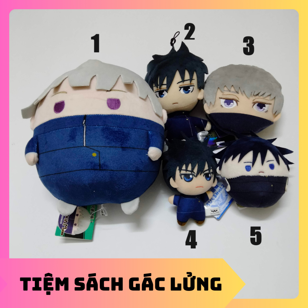 Đồ bông Jujutsu Kaisen Toge Inumaki Megumi Fushiguro