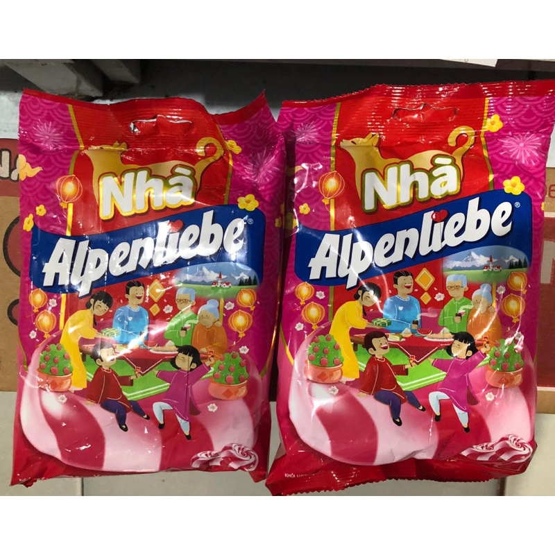 Kẹo Hương Dâu Kem Alpenliebee gói 120g