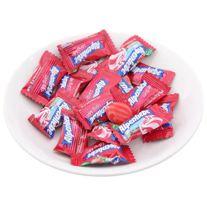 Kẹo Hương Dâu Kem Alpenliebee gói 120g