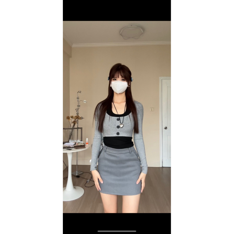 ÁO DÀI TAY NỮ MÙA THU NỮ TÍNH HÀNG QUẢNG CHÂU