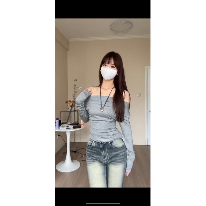 ÁO DÀI TAY NỮ MÙA THU NỮ TÍNH HÀNG QUẢNG CHÂU