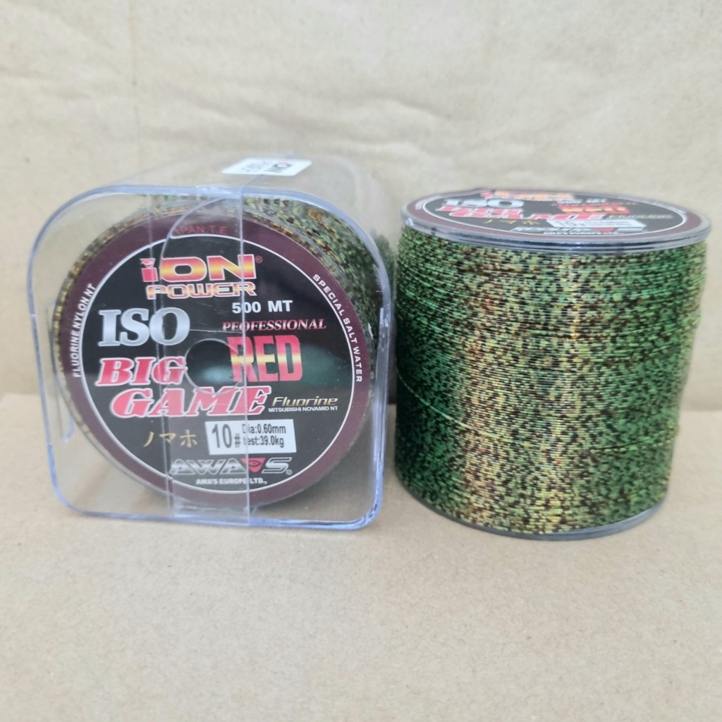 Cước câu cá ion power 3D 300m,500m tàng hình siêu hot
