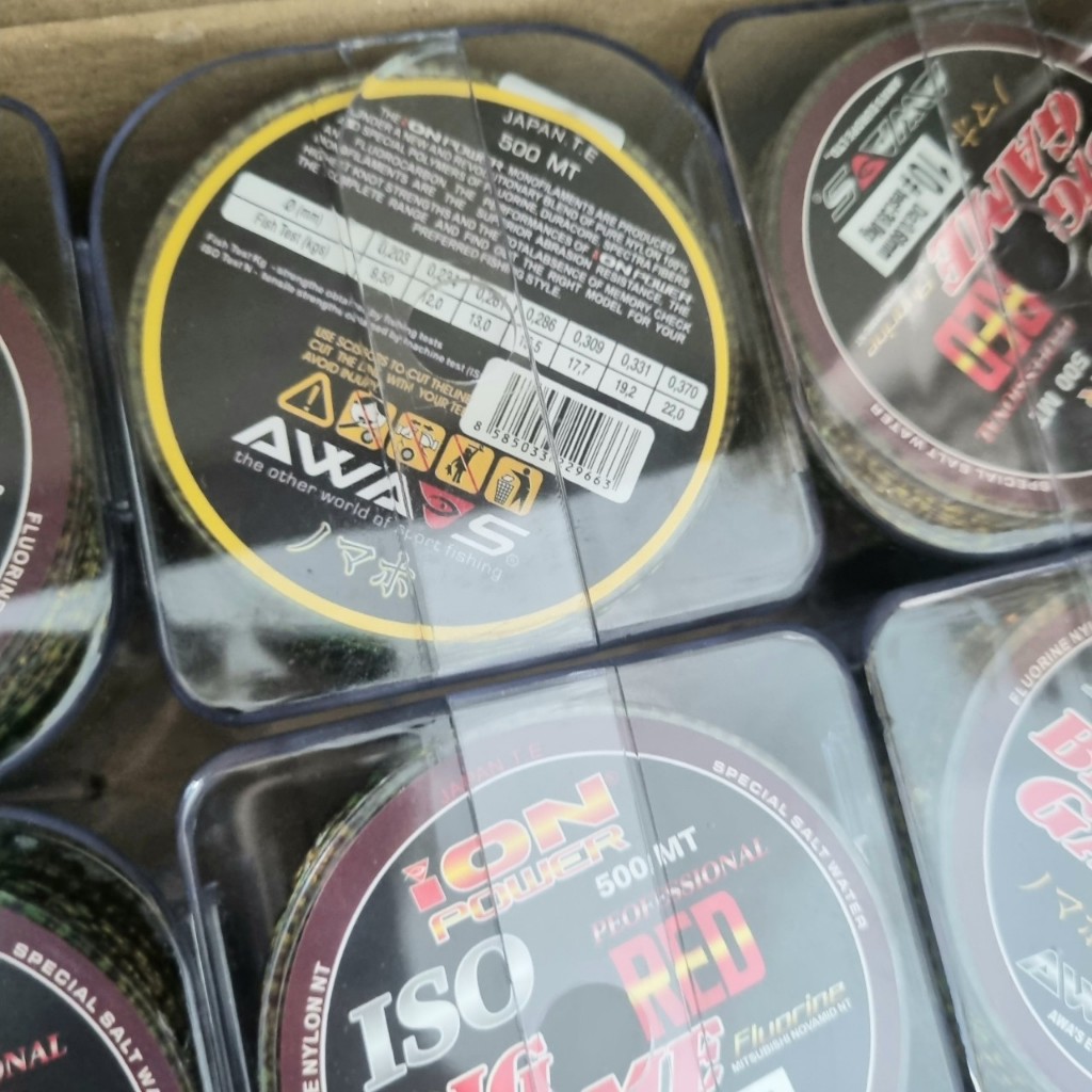 Cước câu cá ion power 3D 300m,500m tàng hình siêu hot
