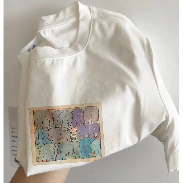 Áo Thun Baby Tee Croptop Tay Ngắn Dáng Ôm Vải Cotton In Họa Tiết Thời Trang Mùa Hè Cho Nữ MA116