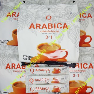 05 bịch cà phê sữa Arabica Trần Quang 480g (24 gói dài x 20g)