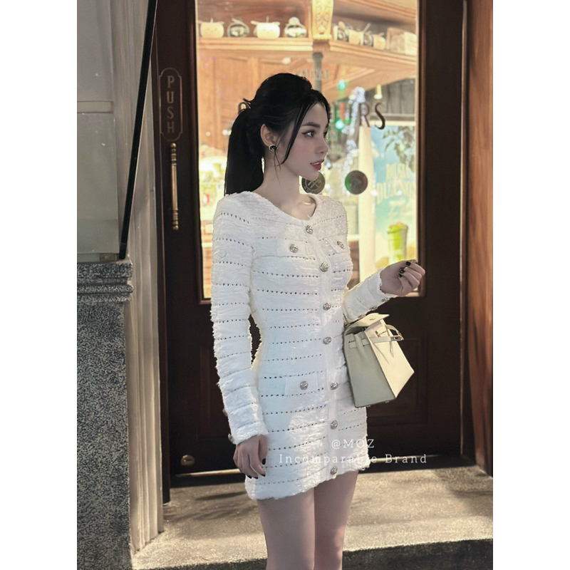 Set Váy Len Khuy Siêu Hot